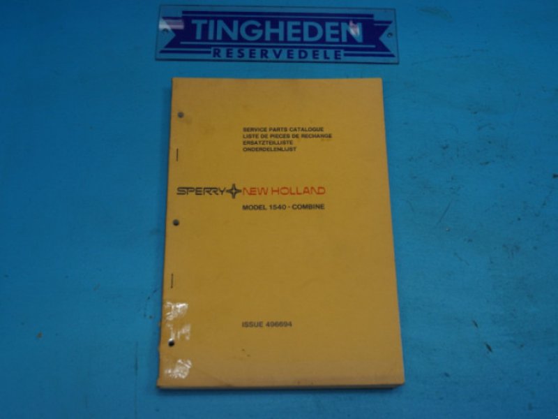 Ersatzteillisten of the type New Holland 1540, Gebrauchtmaschine in Hemmet (Picture 1)