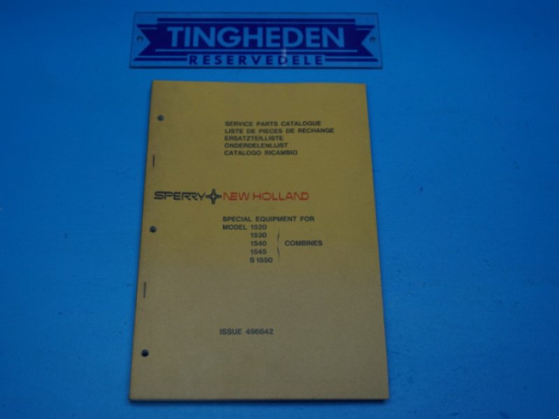 Ersatzteillisten of the type New Holland 1550, Gebrauchtmaschine in Hemmet (Picture 1)