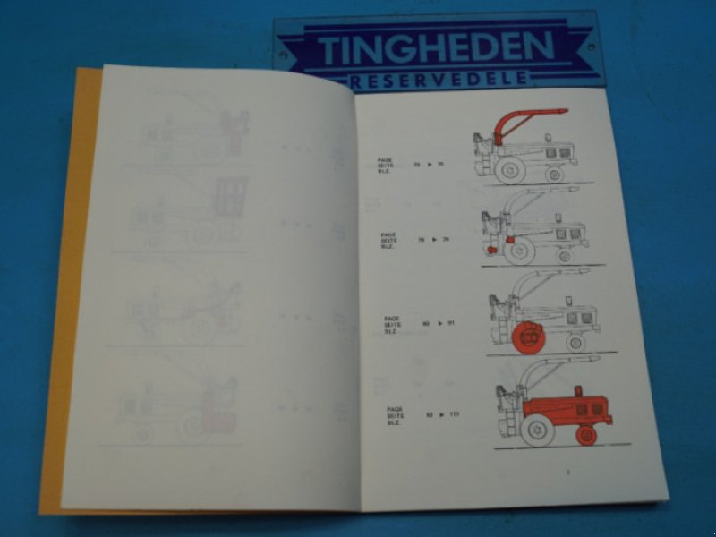 Ersatzteillisten of the type New Holland 1770, Gebrauchtmaschine in Hemmet (Picture 1)