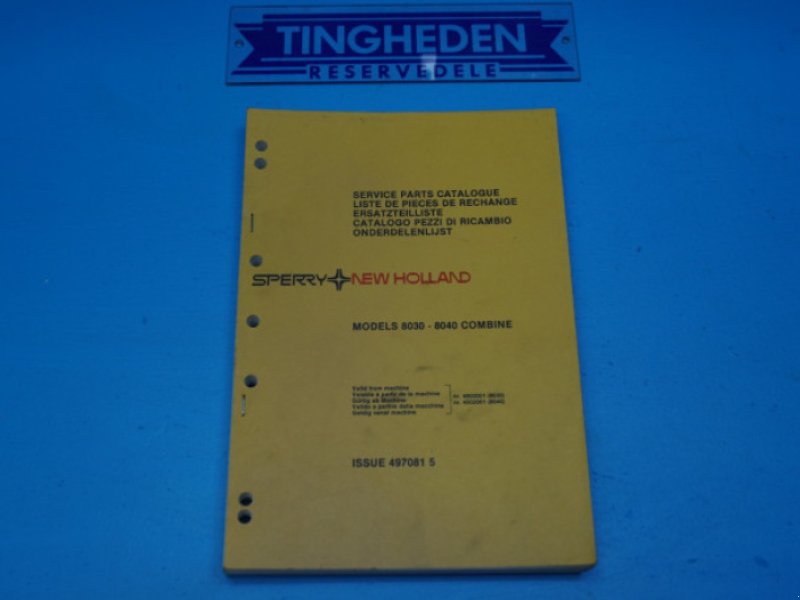 Ersatzteillisten of the type New Holland 8040, Gebrauchtmaschine in Hemmet (Picture 1)