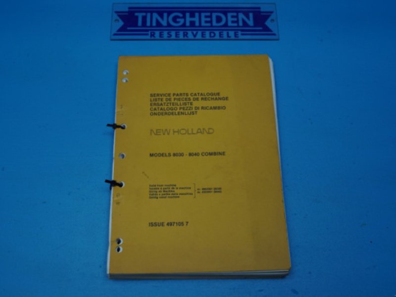 Ersatzteillisten of the type New Holland 8040, Gebrauchtmaschine in Hemmet (Picture 1)