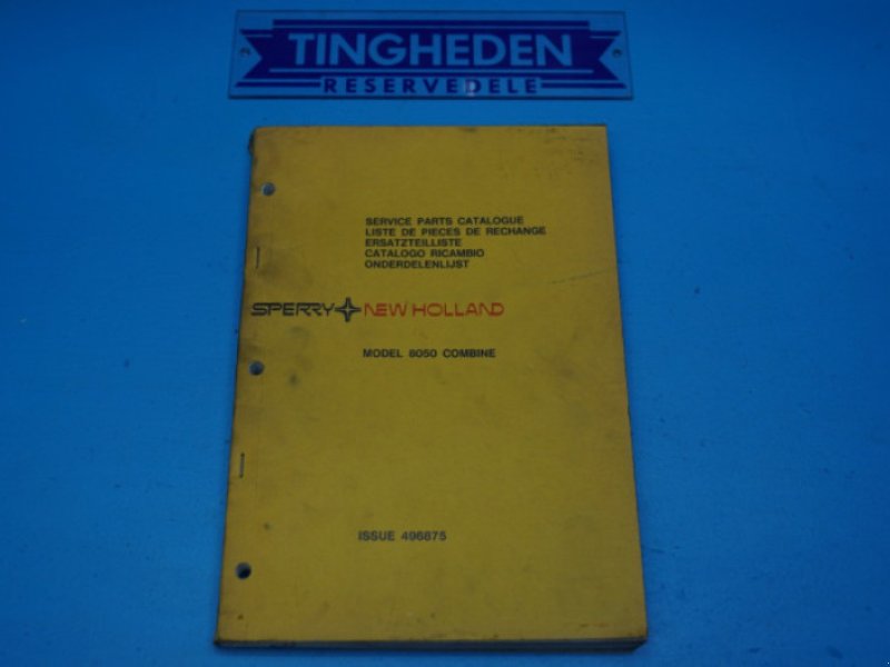 Ersatzteillisten of the type New Holland 8050, Gebrauchtmaschine in Hemmet (Picture 1)