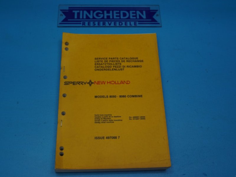 Ersatzteillisten of the type New Holland 8050, Gebrauchtmaschine in Hemmet (Picture 1)