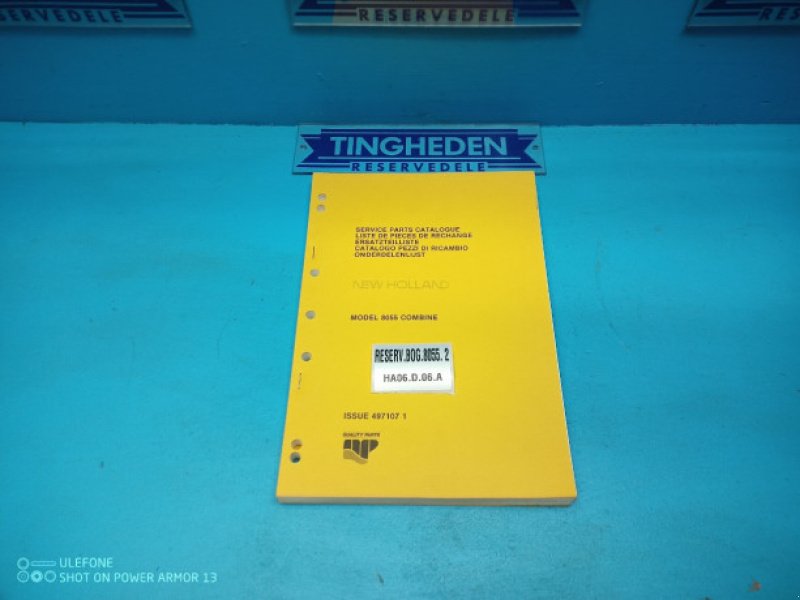 Ersatzteillisten of the type New Holland 8055, Gebrauchtmaschine in Hemmet (Picture 1)