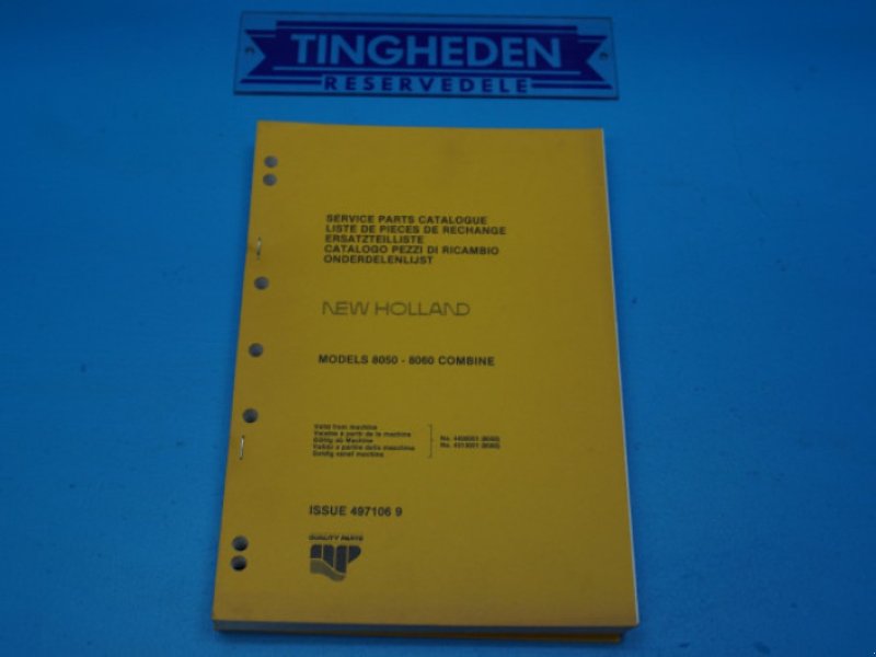 Ersatzteillisten of the type New Holland 8060, Gebrauchtmaschine in Hemmet (Picture 1)