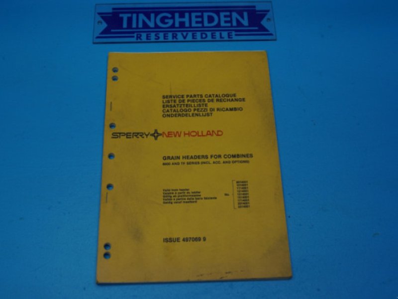 Ersatzteillisten of the type New Holland 8080, Gebrauchtmaschine in Hemmet (Picture 1)