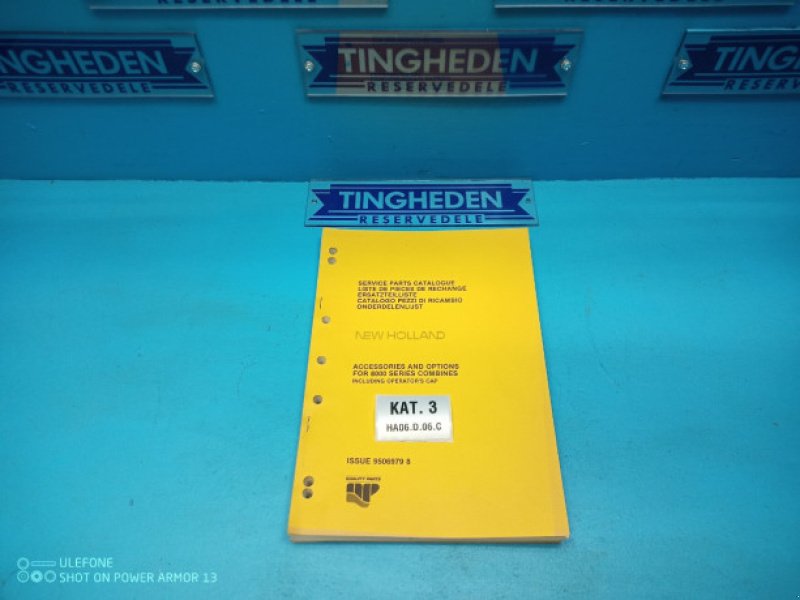 Ersatzteillisten of the type New Holland 8080, Gebrauchtmaschine in Hemmet (Picture 1)