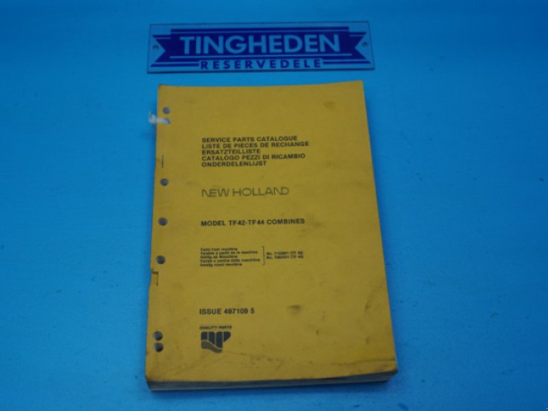 Ersatzteillisten of the type New Holland TF44, Gebrauchtmaschine in Hemmet (Picture 1)