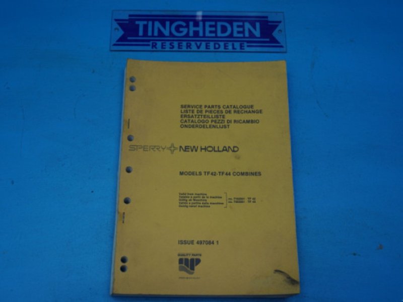 Ersatzteillisten of the type New Holland TF44, Gebrauchtmaschine in Hemmet (Picture 1)