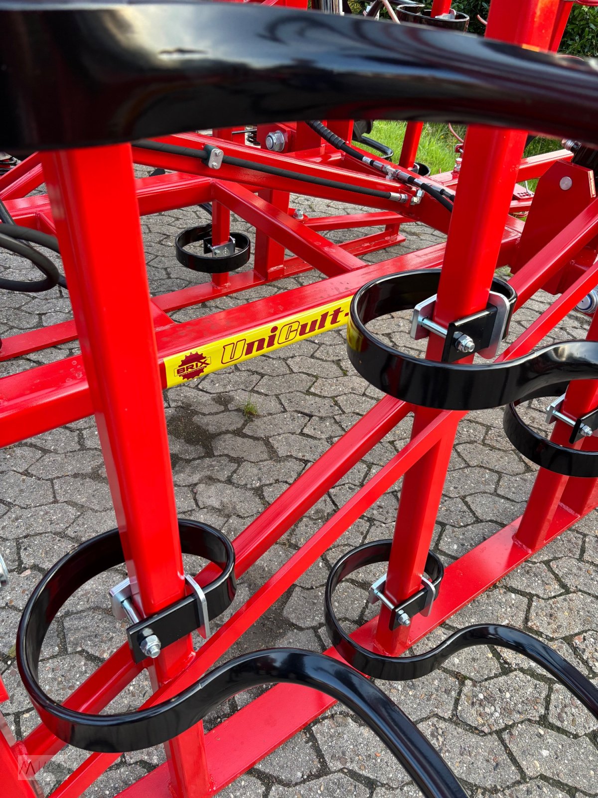 Federzinkengrubber del tipo Brix Unicult Bio Biogrubber Grubber 6m neu Flachgrubber Ultraflachgrubber Federzinkenegge, Neumaschine In Berumerfehn (Immagine 4)