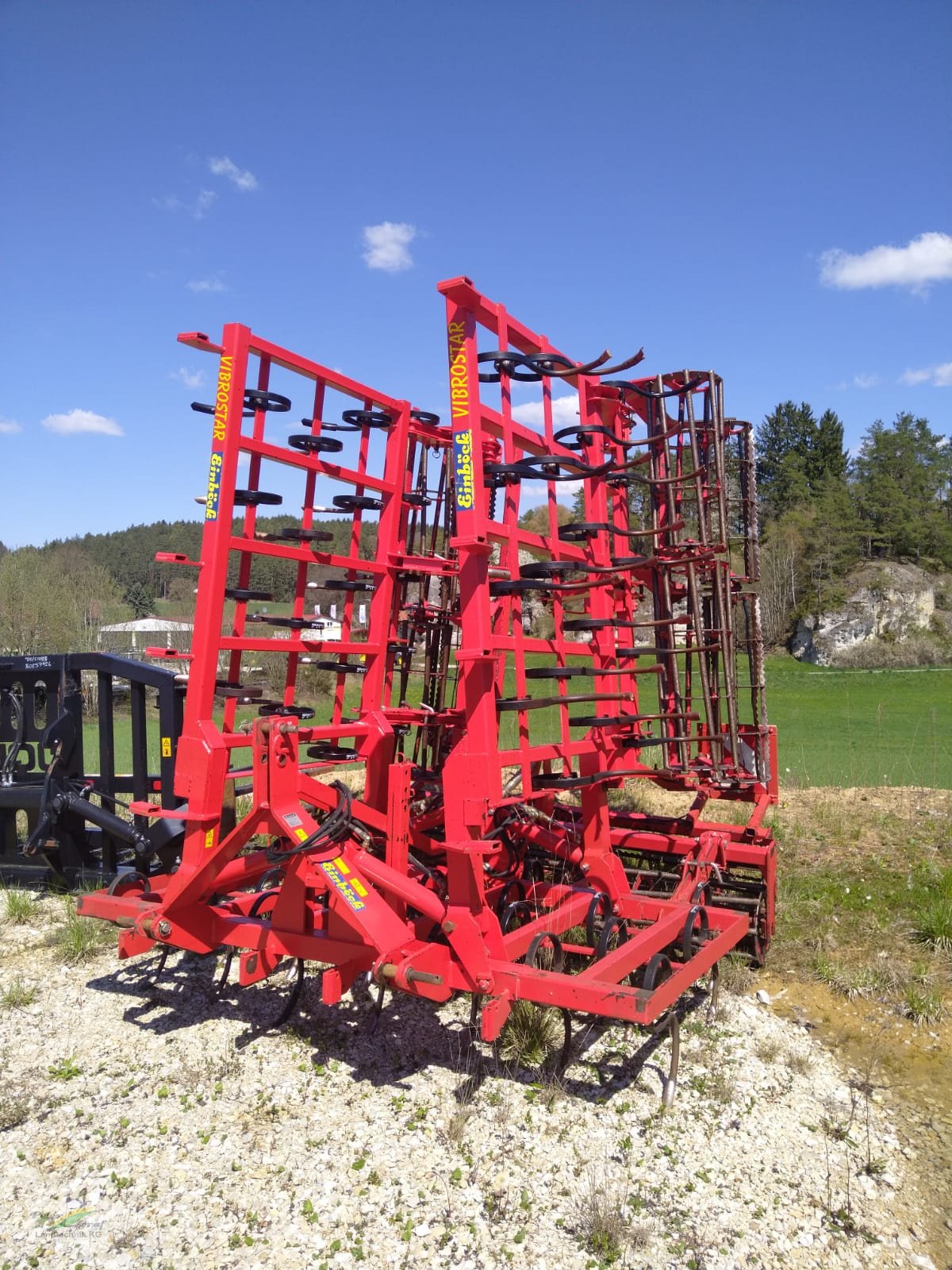 Federzinkengrubber Türe ait Einböck Vibrostar FE4-61-2K, Gebrauchtmaschine içinde Pegnitz-Bronn (resim 1)