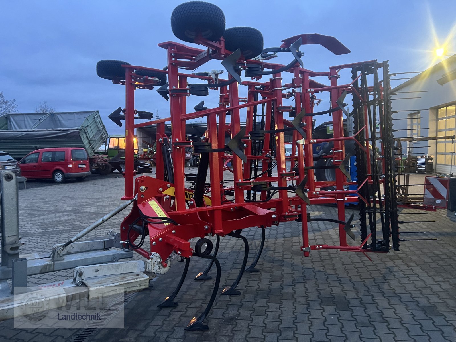 Federzinkengrubber des Typs Knoche Ökogrubber 450, Neumaschine in Rudendorf (Bild 3)