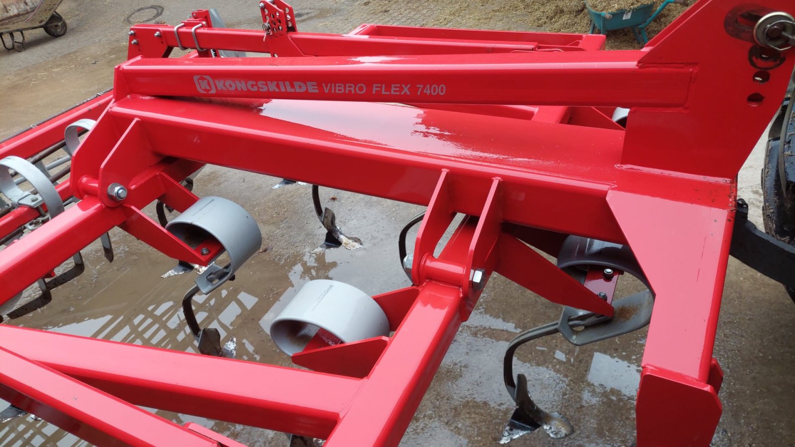 Federzinkengrubber des Typs Kongskilde Vario Flex, Gebrauchtmaschine in Aindling - Stotzard (Bild 1)