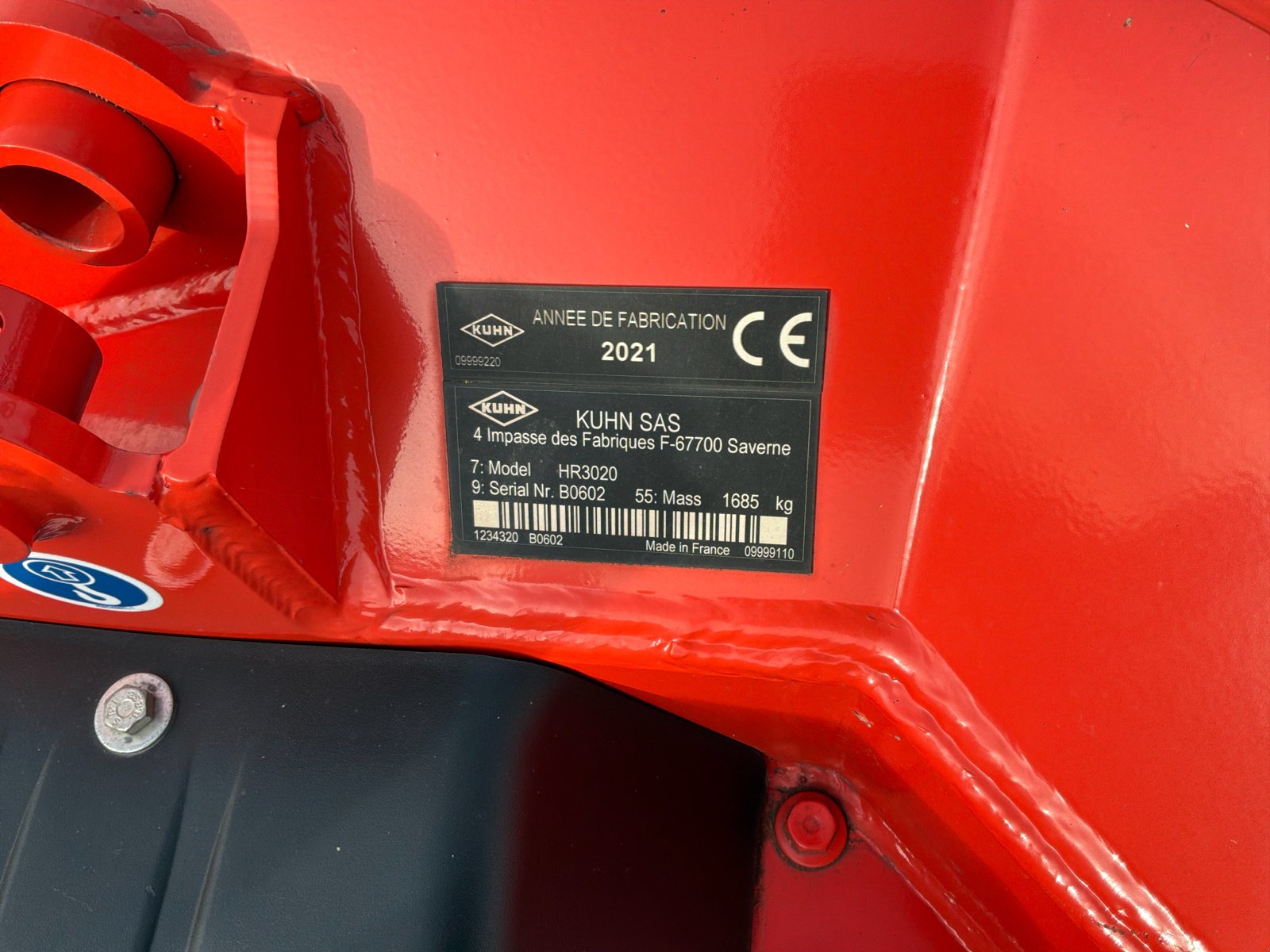 Federzinkengrubber от тип Kuhn HR3020, Neumaschine в Sint-Laureins (Снимка 8)