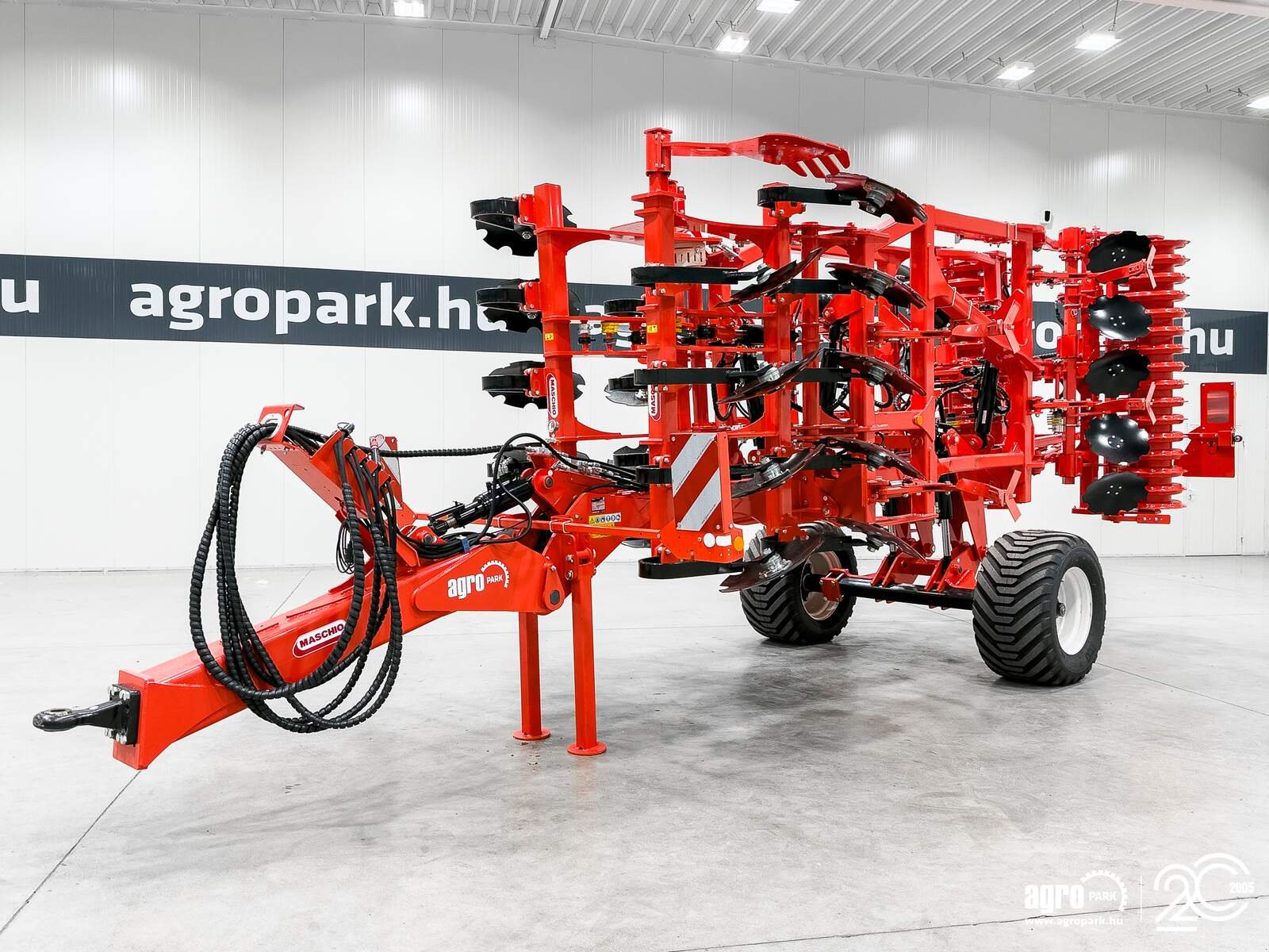 Federzinkengrubber del tipo Maschio Dracula Hydro F 430 4.3 m folding frame cultivator, ad. depth adjustment, Gebrauchtmaschine In Csengele (Immagine 1)