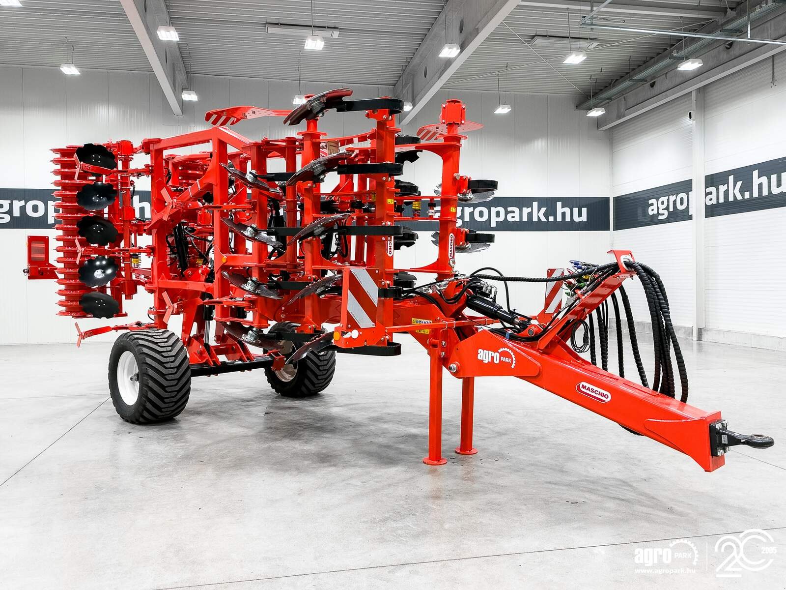 Federzinkengrubber del tipo Maschio Dracula Hydro F 430 4.3 m folding frame cultivator, ad. depth adjustment, Gebrauchtmaschine In Csengele (Immagine 2)