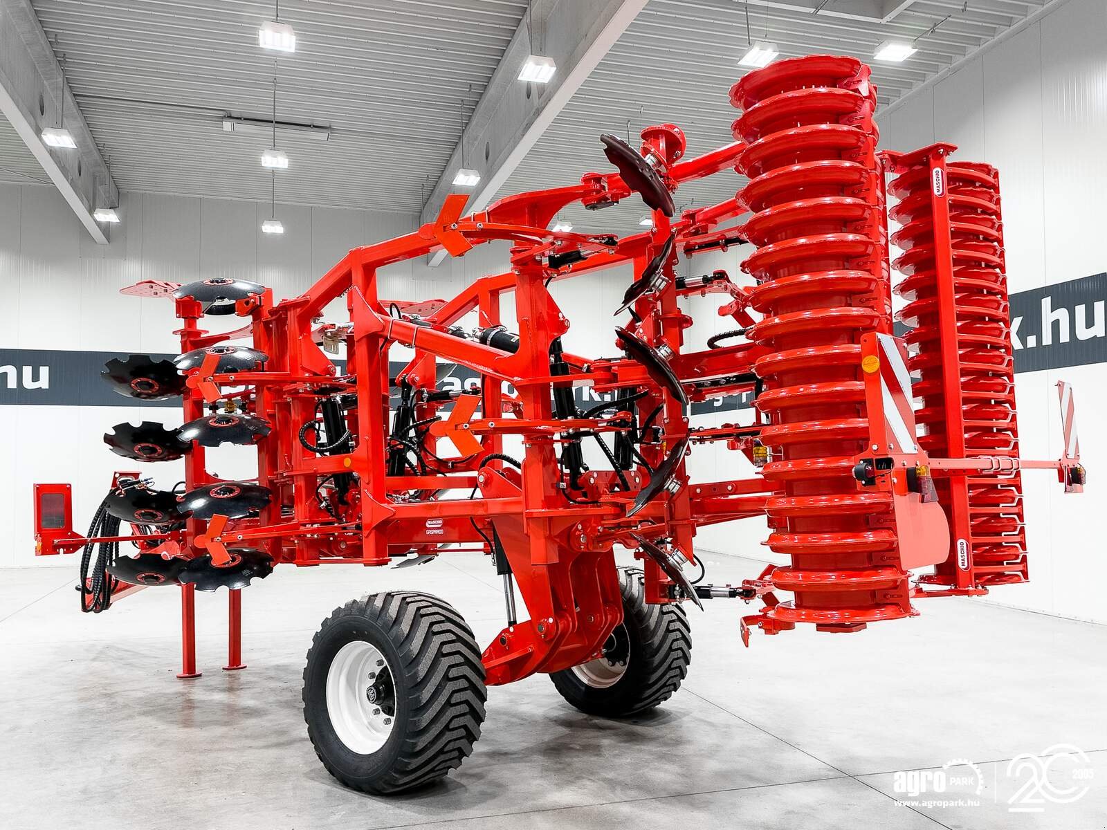 Federzinkengrubber del tipo Maschio Dracula Hydro F 430 4.3 m folding frame cultivator, ad. depth adjustment, Gebrauchtmaschine In Csengele (Immagine 4)