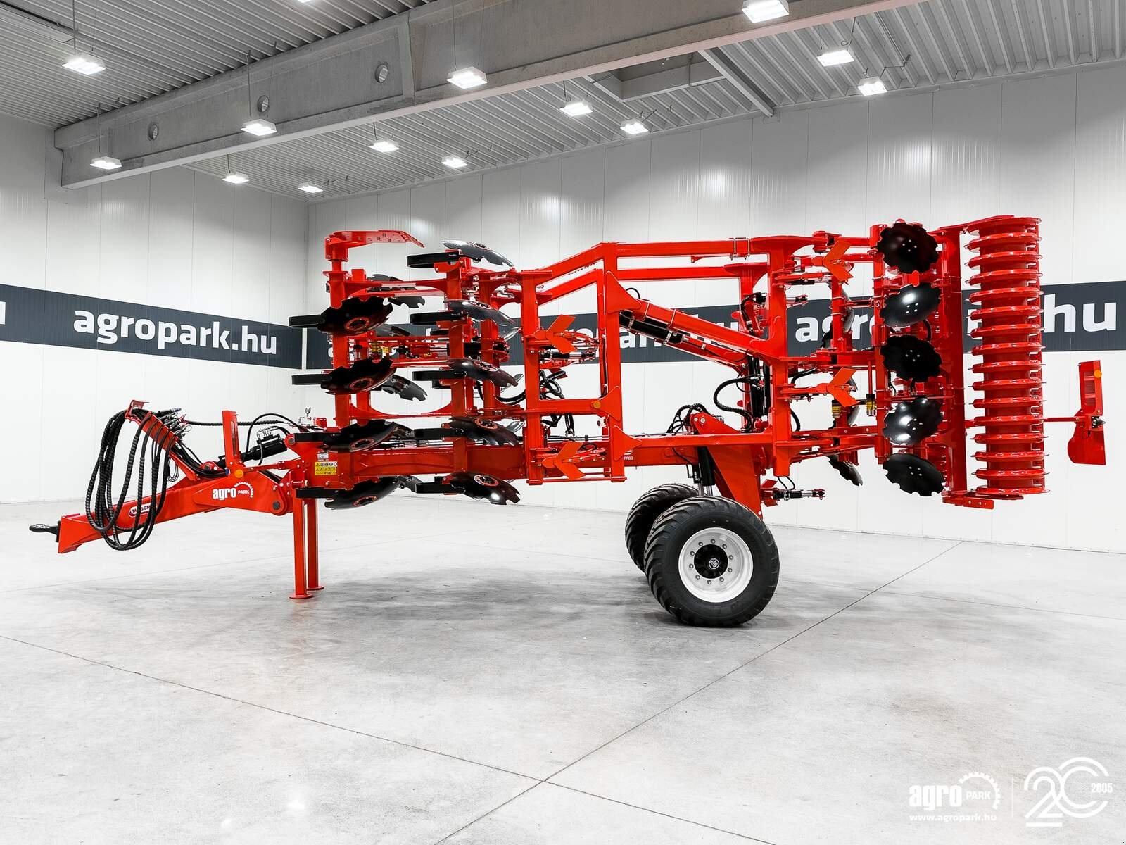 Federzinkengrubber del tipo Maschio Dracula Hydro F 430 4.3 m folding frame cultivator, ad. depth adjustment, Gebrauchtmaschine In Csengele (Immagine 5)