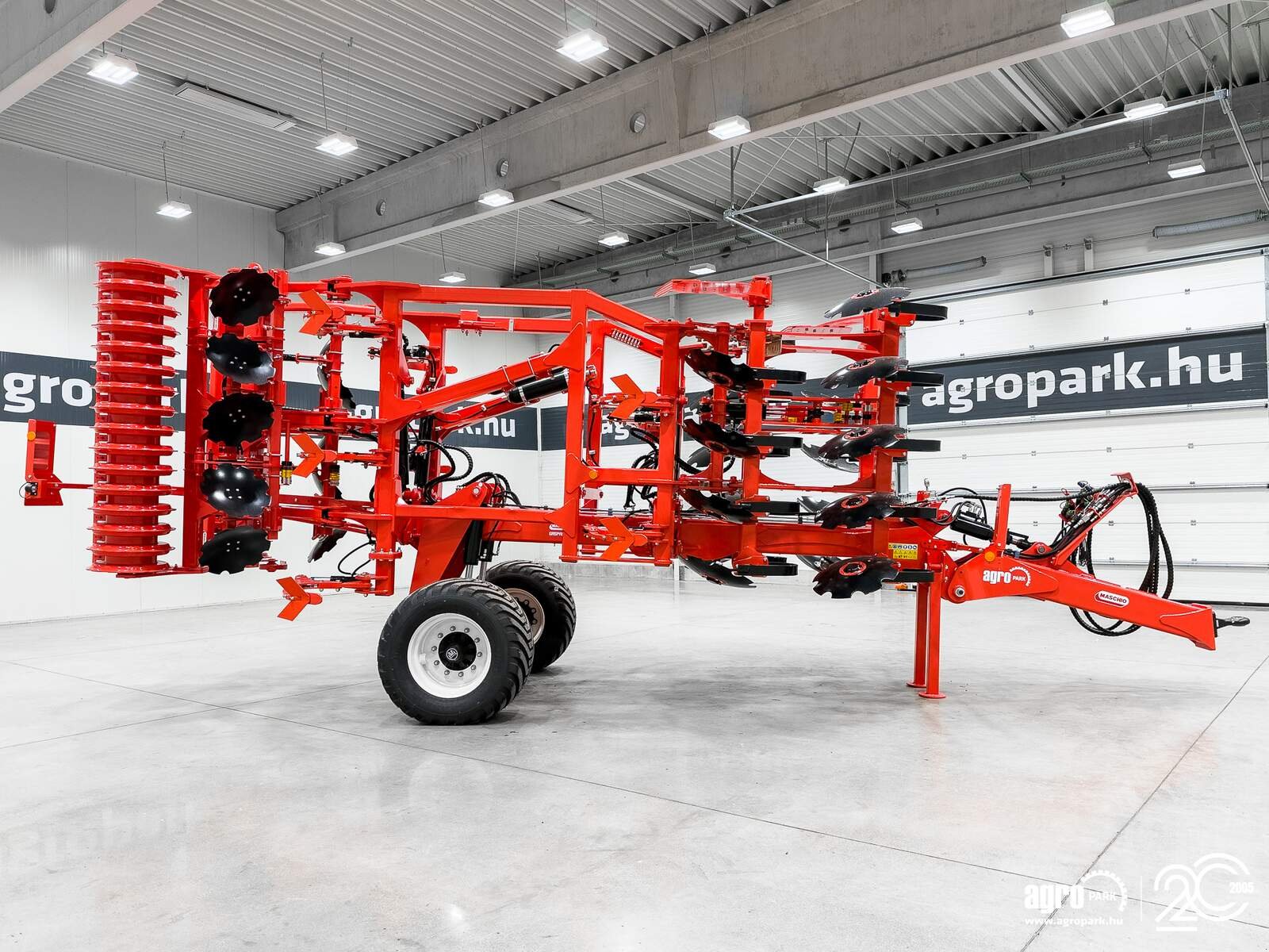 Federzinkengrubber del tipo Maschio Dracula Hydro F 430 4.3 m folding frame cultivator, ad. depth adjustment, Gebrauchtmaschine In Csengele (Immagine 8)