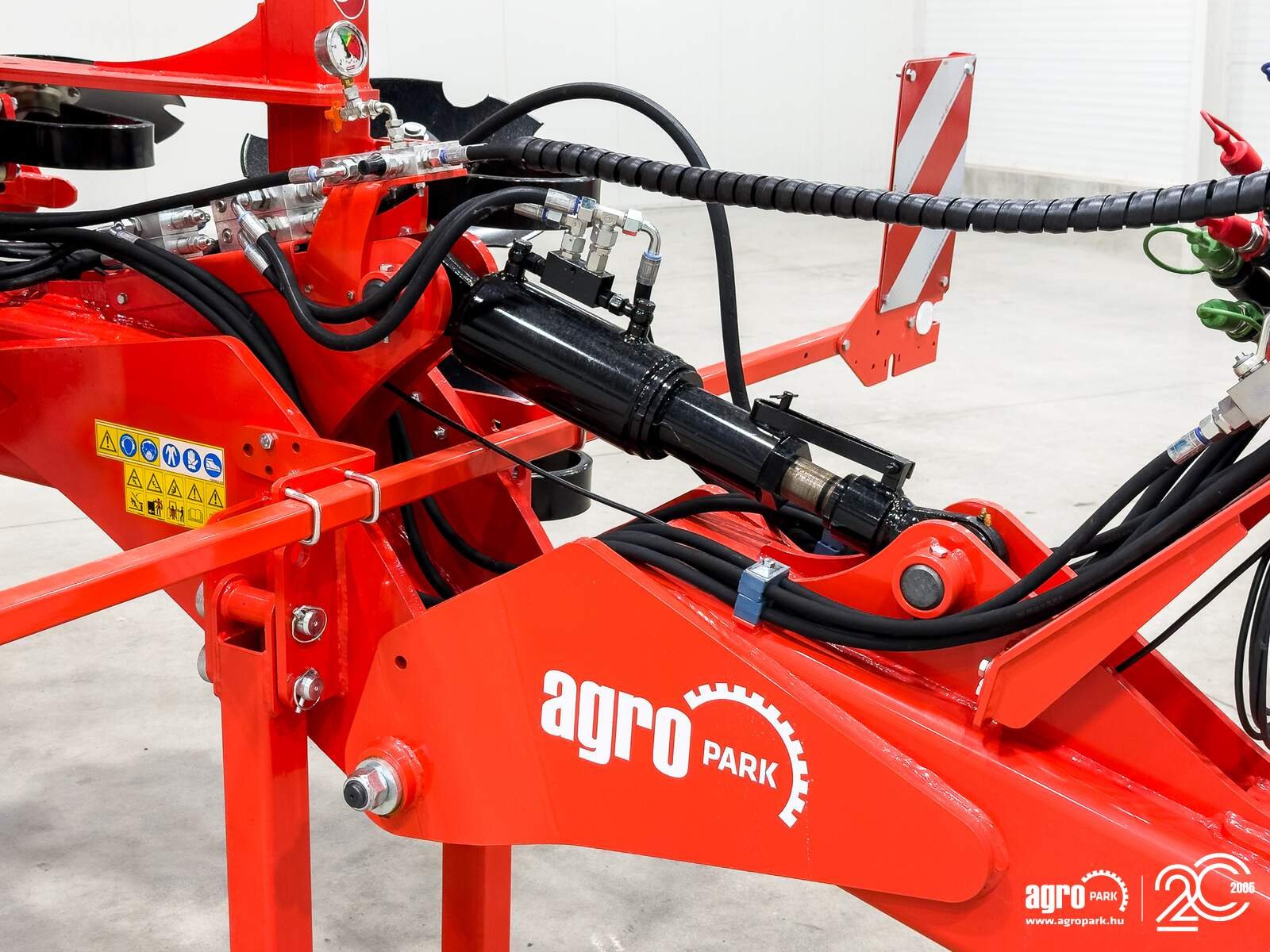 Federzinkengrubber del tipo Maschio Dracula Hydro F 430 4.3 m folding frame cultivator, ad. depth adjustment, Gebrauchtmaschine In Csengele (Immagine 17)