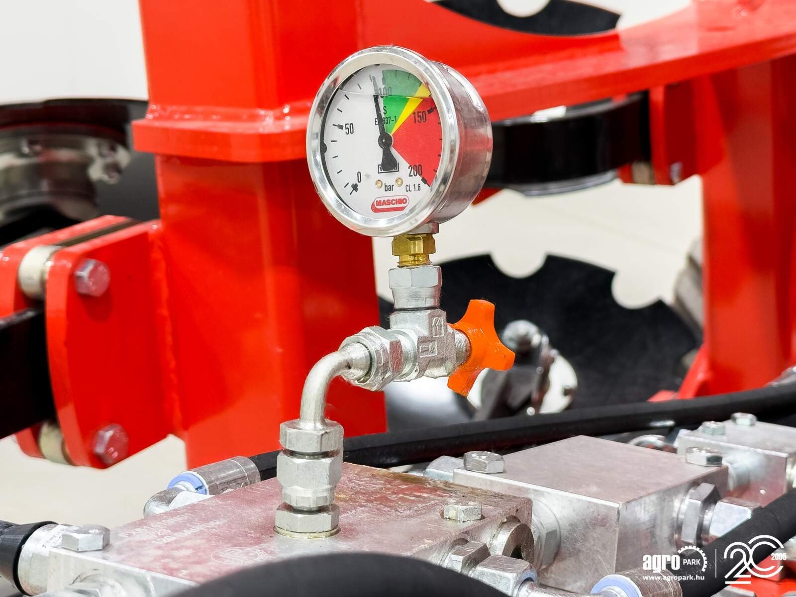 Federzinkengrubber del tipo Maschio Dracula Hydro F 430 4.3 m folding frame cultivator, ad. depth adjustment, Gebrauchtmaschine In Csengele (Immagine 18)