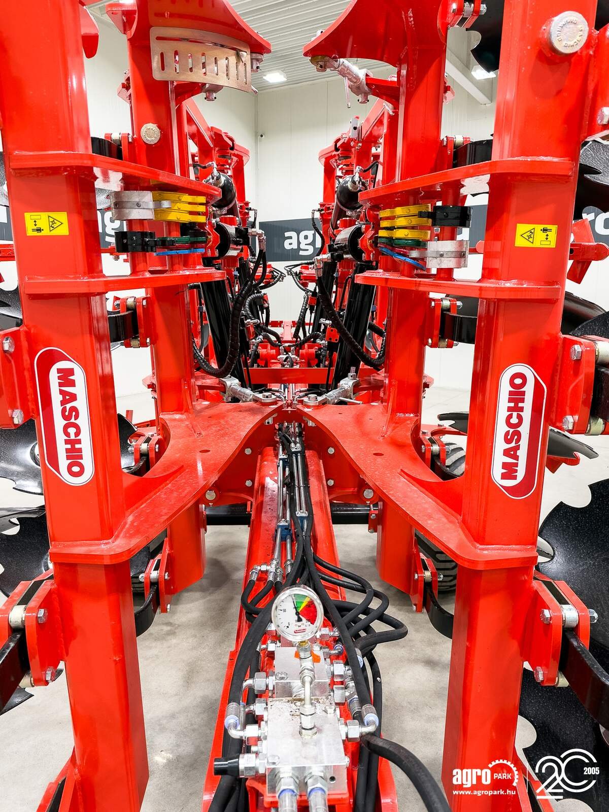 Federzinkengrubber del tipo Maschio Dracula Hydro F 430 4.3 m folding frame cultivator, ad. depth adjustment, Gebrauchtmaschine In Csengele (Immagine 19)