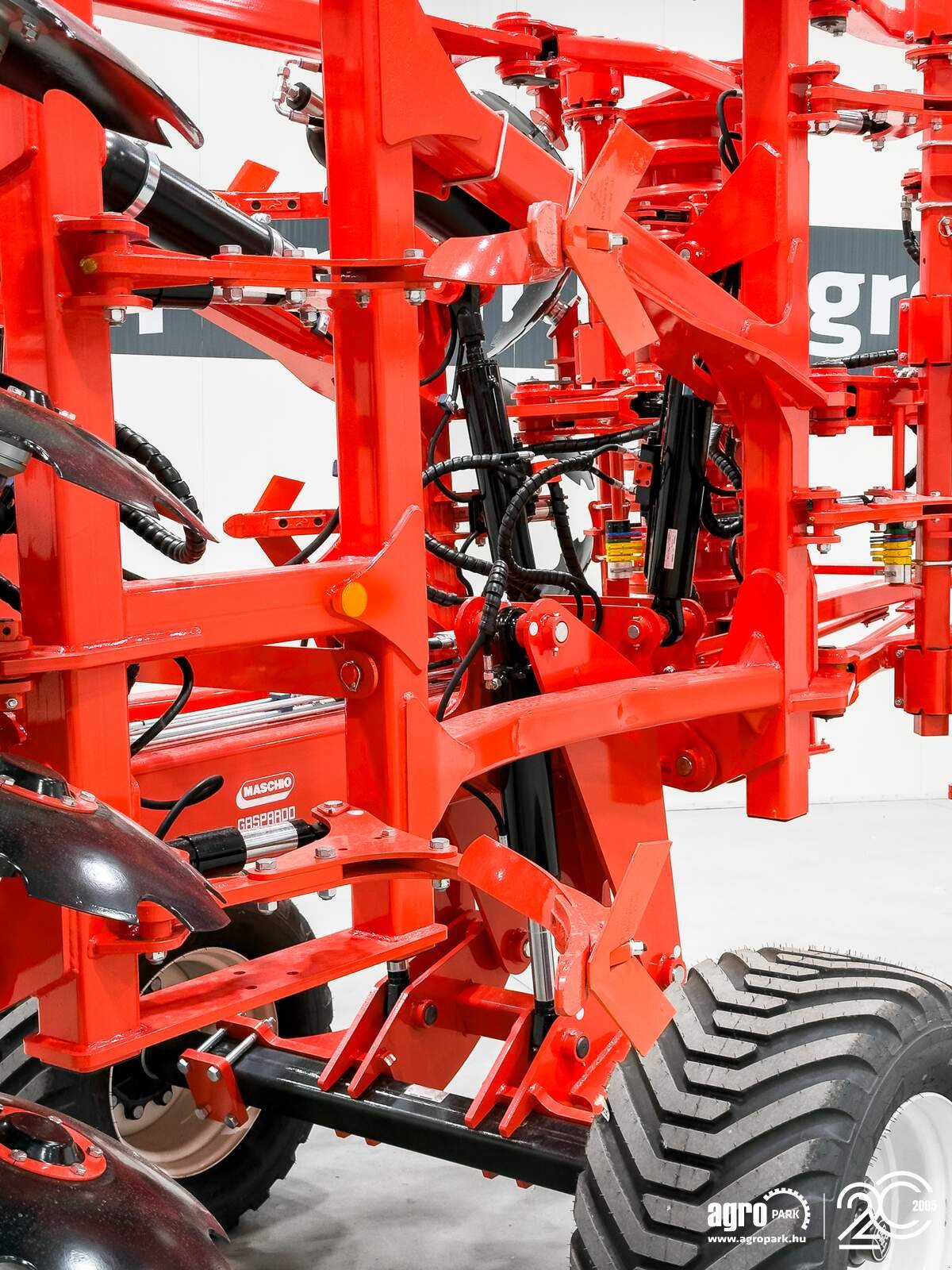 Federzinkengrubber del tipo Maschio Dracula Hydro F 430 4.3 m folding frame cultivator, ad. depth adjustment, Gebrauchtmaschine In Csengele (Immagine 27)