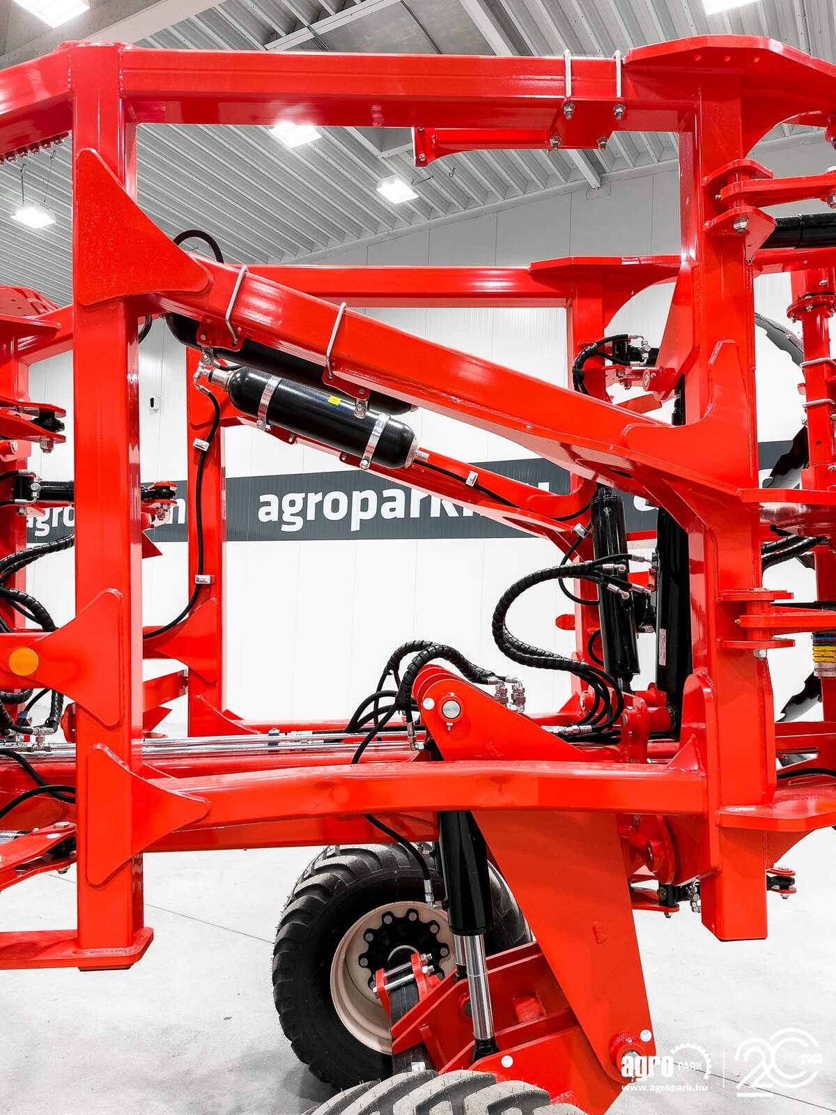 Federzinkengrubber del tipo Maschio Dracula Hydro F 430 4.3 m folding frame cultivator, ad. depth adjustment, Gebrauchtmaschine In Csengele (Immagine 29)