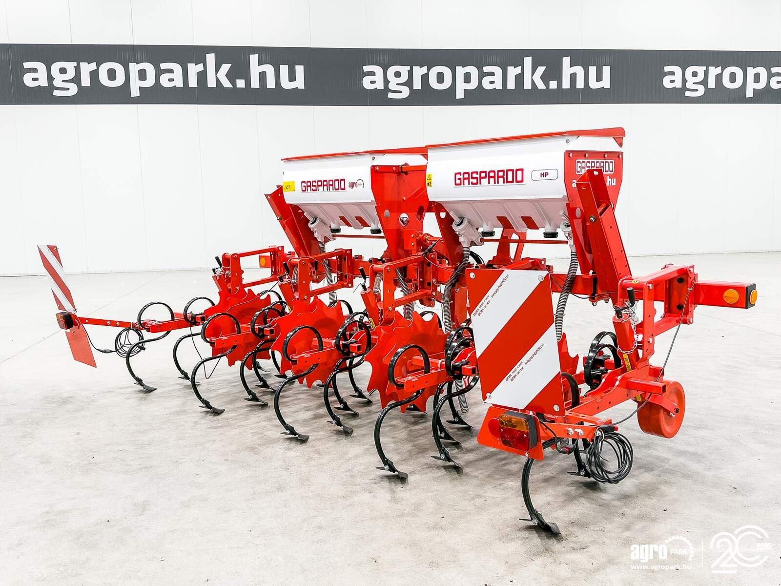 Federzinkengrubber του τύπου Maschio HP4 4-row inter-row cultivator, 2 x 160 l fertilizer hoppers, folding frame, Gebrauchtmaschine σε Csengele (Φωτογραφία 1)