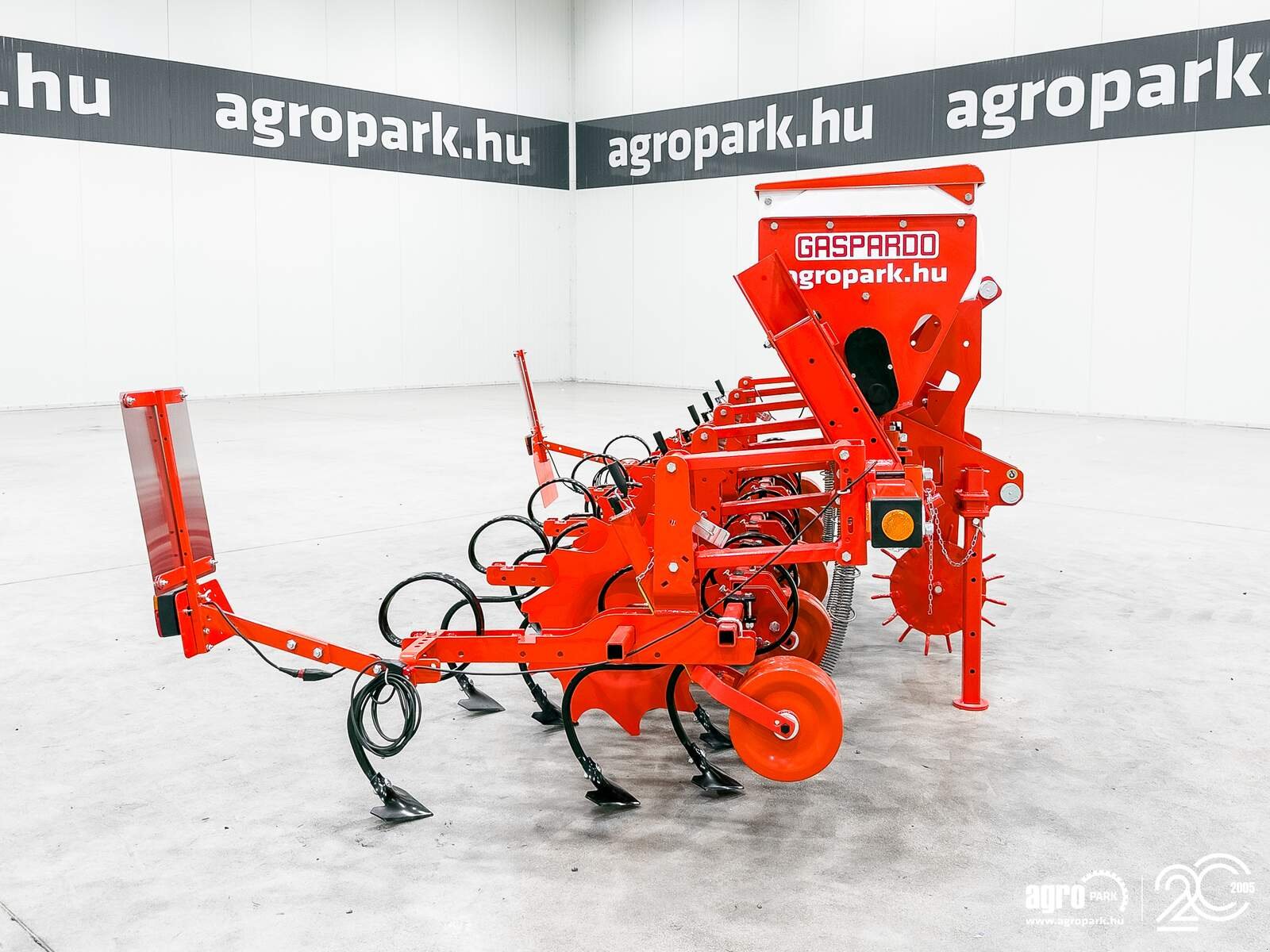 Federzinkengrubber του τύπου Maschio HP4 4-row inter-row cultivator, 2 x 160 l fertilizer hoppers, folding frame, Gebrauchtmaschine σε Csengele (Φωτογραφία 5)