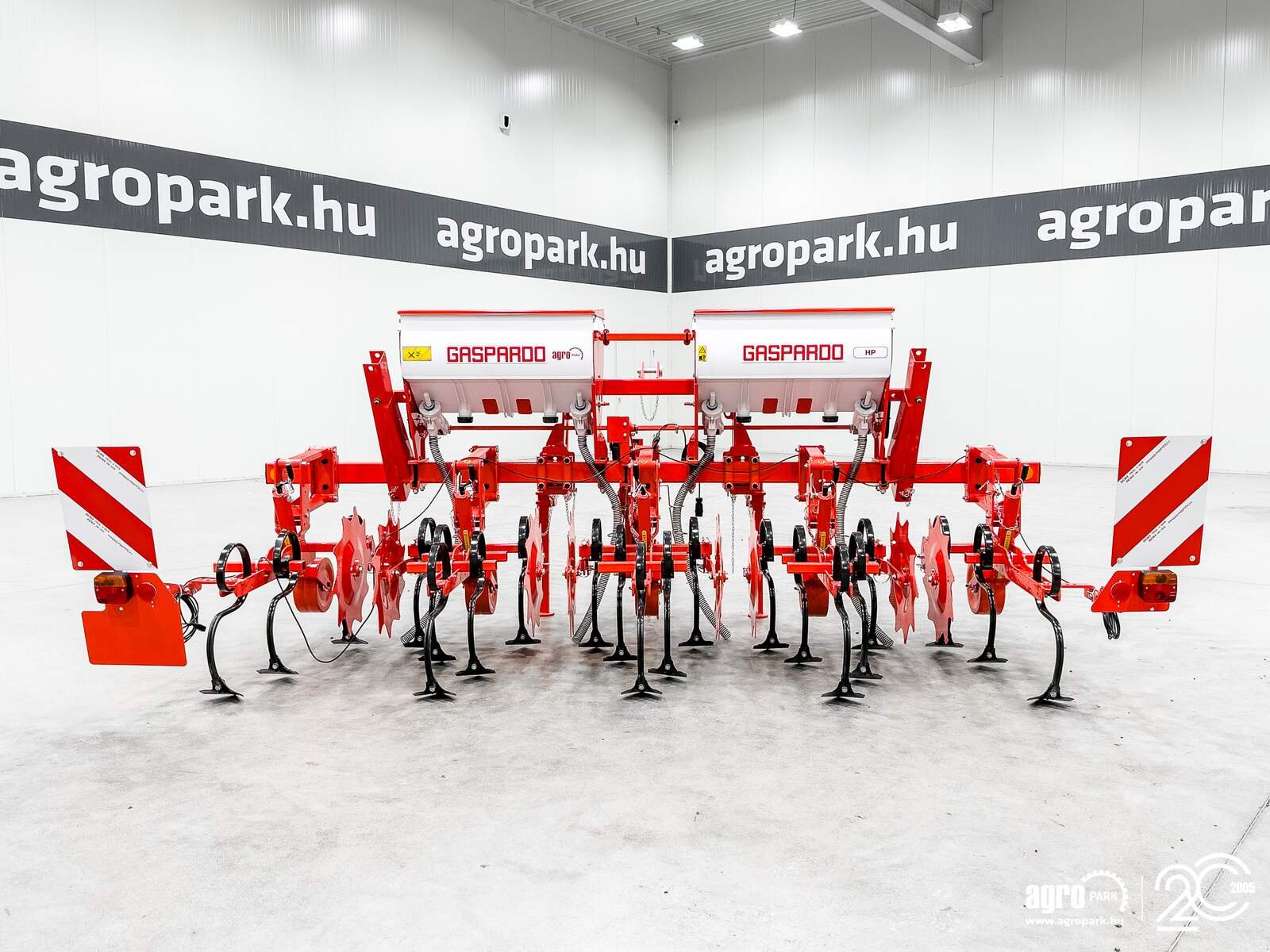 Federzinkengrubber του τύπου Maschio HP4 4-row inter-row cultivator, 2 x 160 l fertilizer hoppers, folding frame, Gebrauchtmaschine σε Csengele (Φωτογραφία 7)