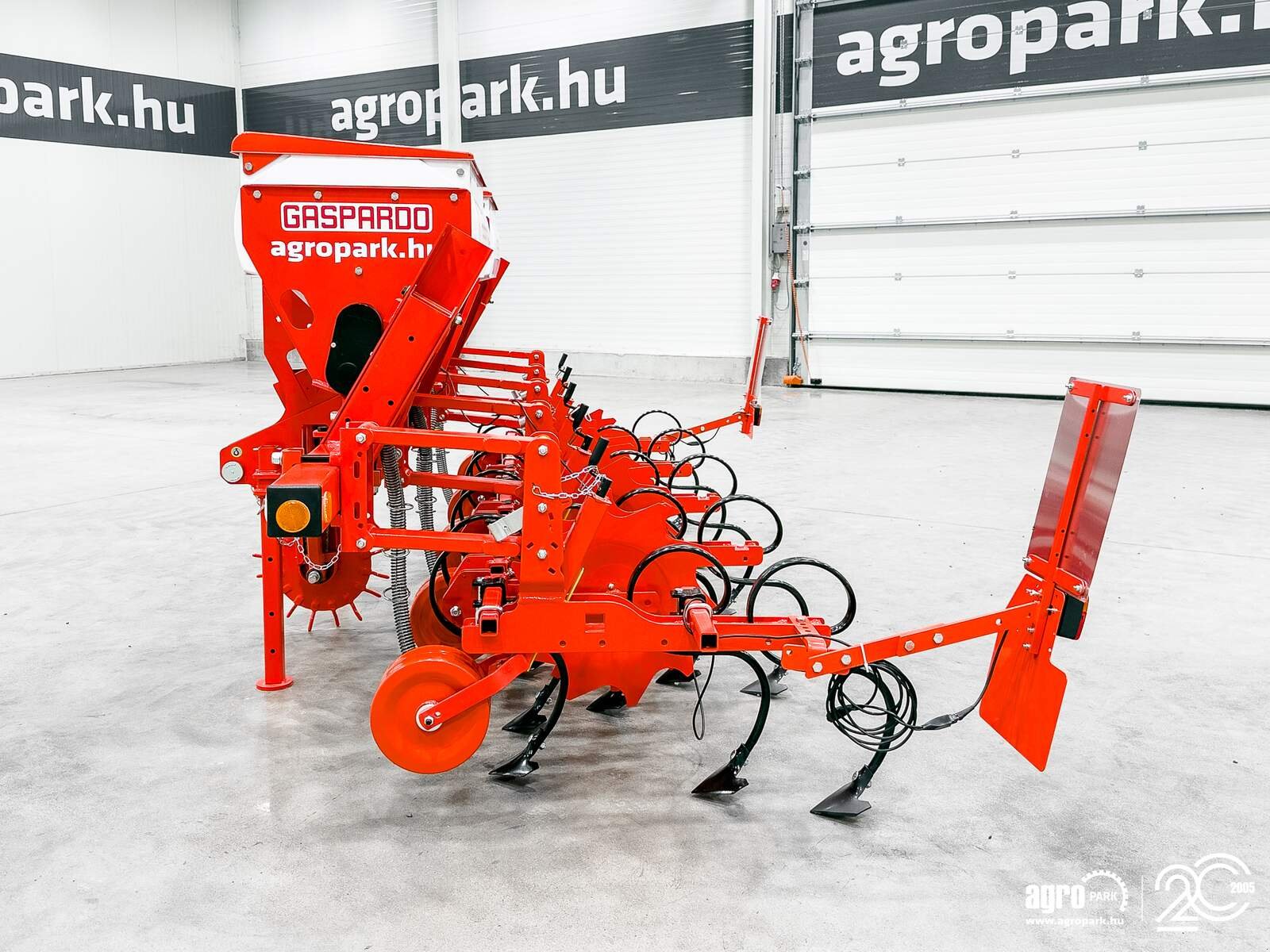 Federzinkengrubber του τύπου Maschio HP4 4-row inter-row cultivator, 2 x 160 l fertilizer hoppers, folding frame, Gebrauchtmaschine σε Csengele (Φωτογραφία 8)
