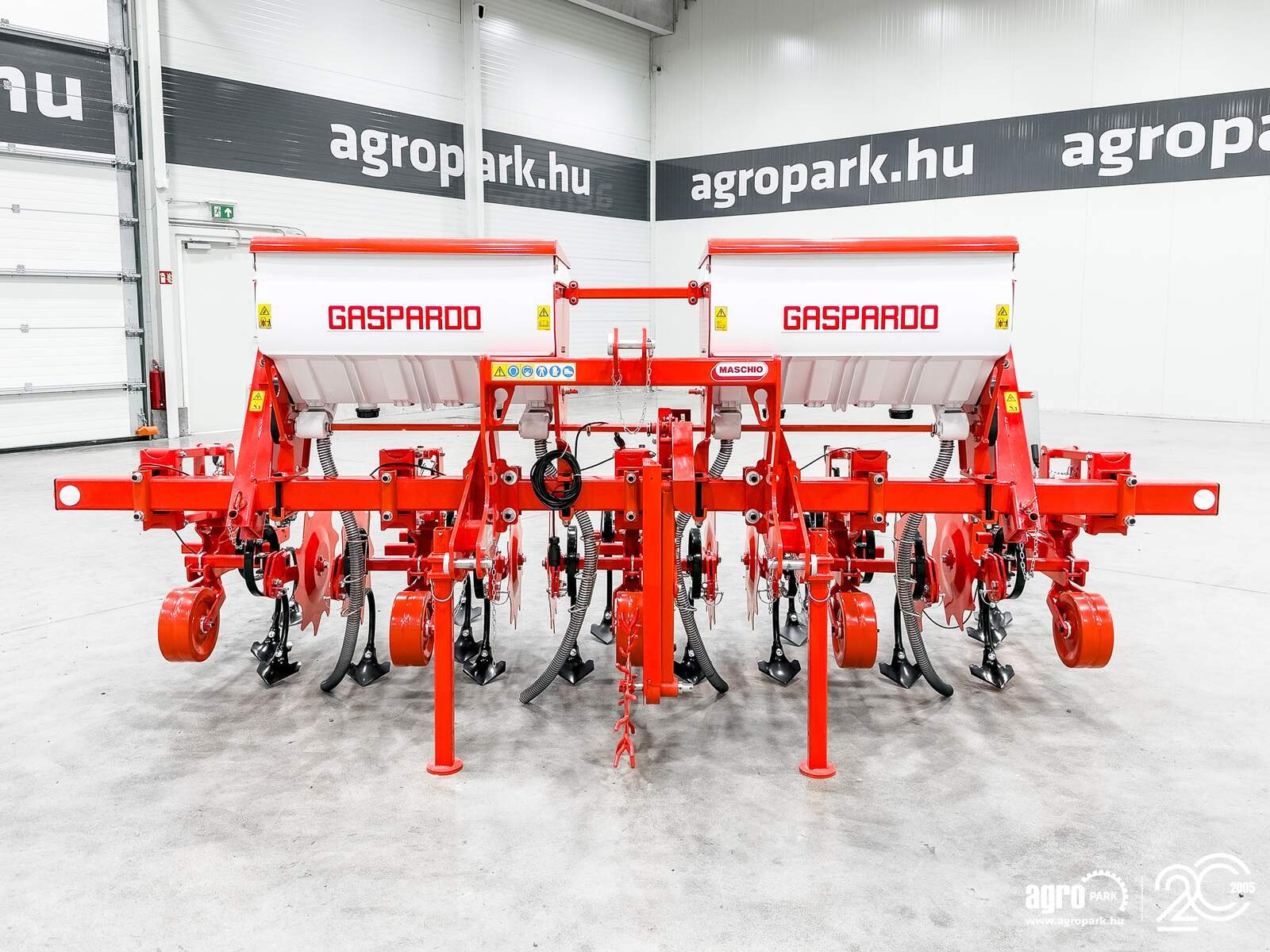 Federzinkengrubber του τύπου Maschio HP4 4-row inter-row cultivator, 2 x 160 l fertilizer hoppers, folding frame, Gebrauchtmaschine σε Csengele (Φωτογραφία 9)