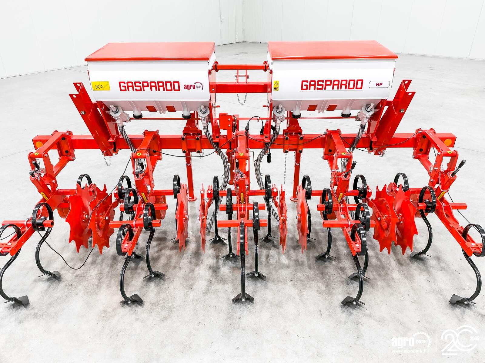 Federzinkengrubber του τύπου Maschio HP4 4-row inter-row cultivator, 2 x 160 l fertilizer hoppers, folding frame, Gebrauchtmaschine σε Csengele (Φωτογραφία 10)