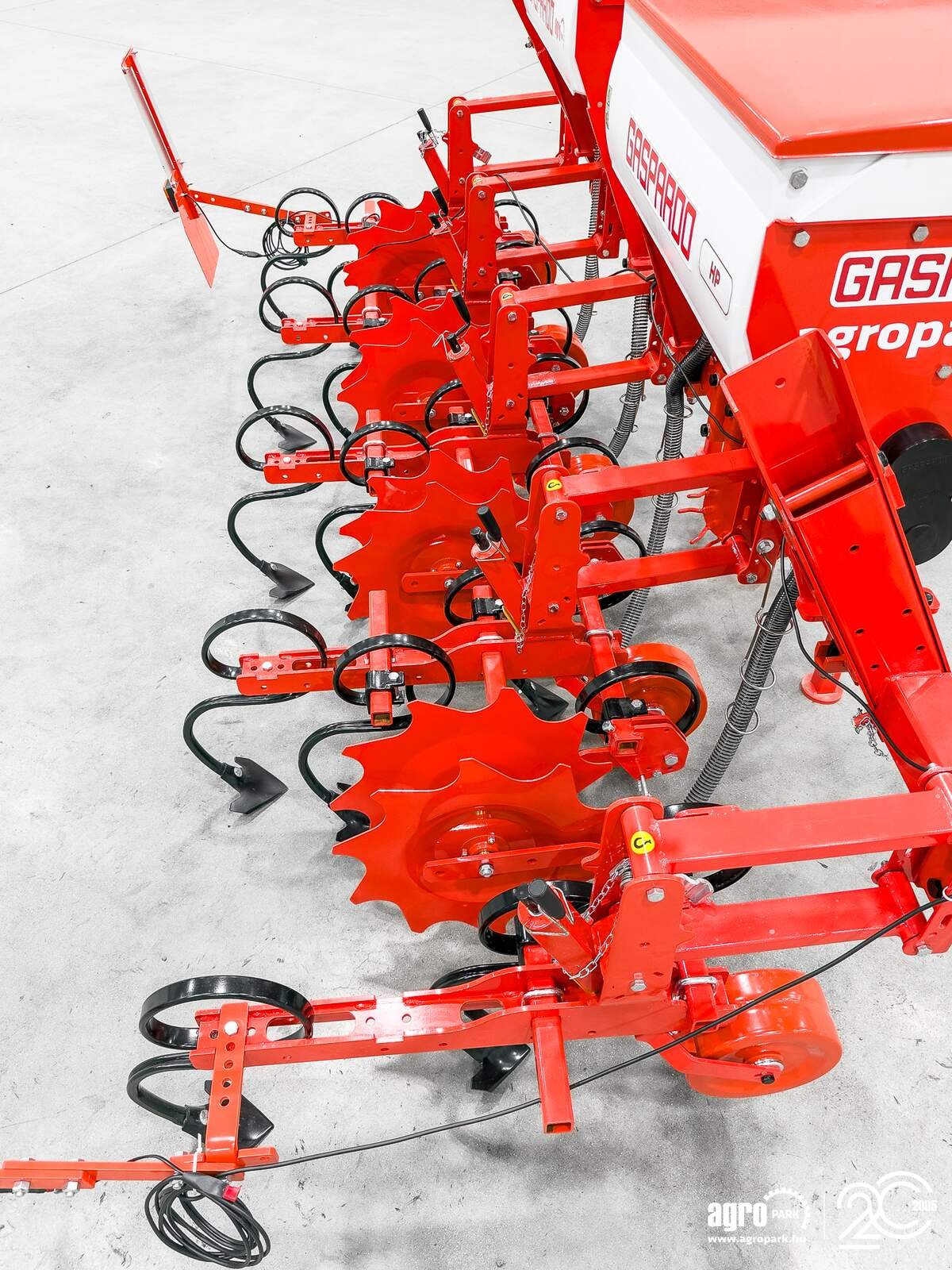 Federzinkengrubber του τύπου Maschio HP4 4-row inter-row cultivator, 2 x 160 l fertilizer hoppers, folding frame, Gebrauchtmaschine σε Csengele (Φωτογραφία 11)