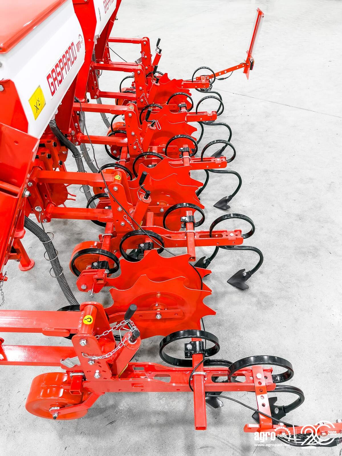 Federzinkengrubber του τύπου Maschio HP4 4-row inter-row cultivator, 2 x 160 l fertilizer hoppers, folding frame, Gebrauchtmaschine σε Csengele (Φωτογραφία 12)