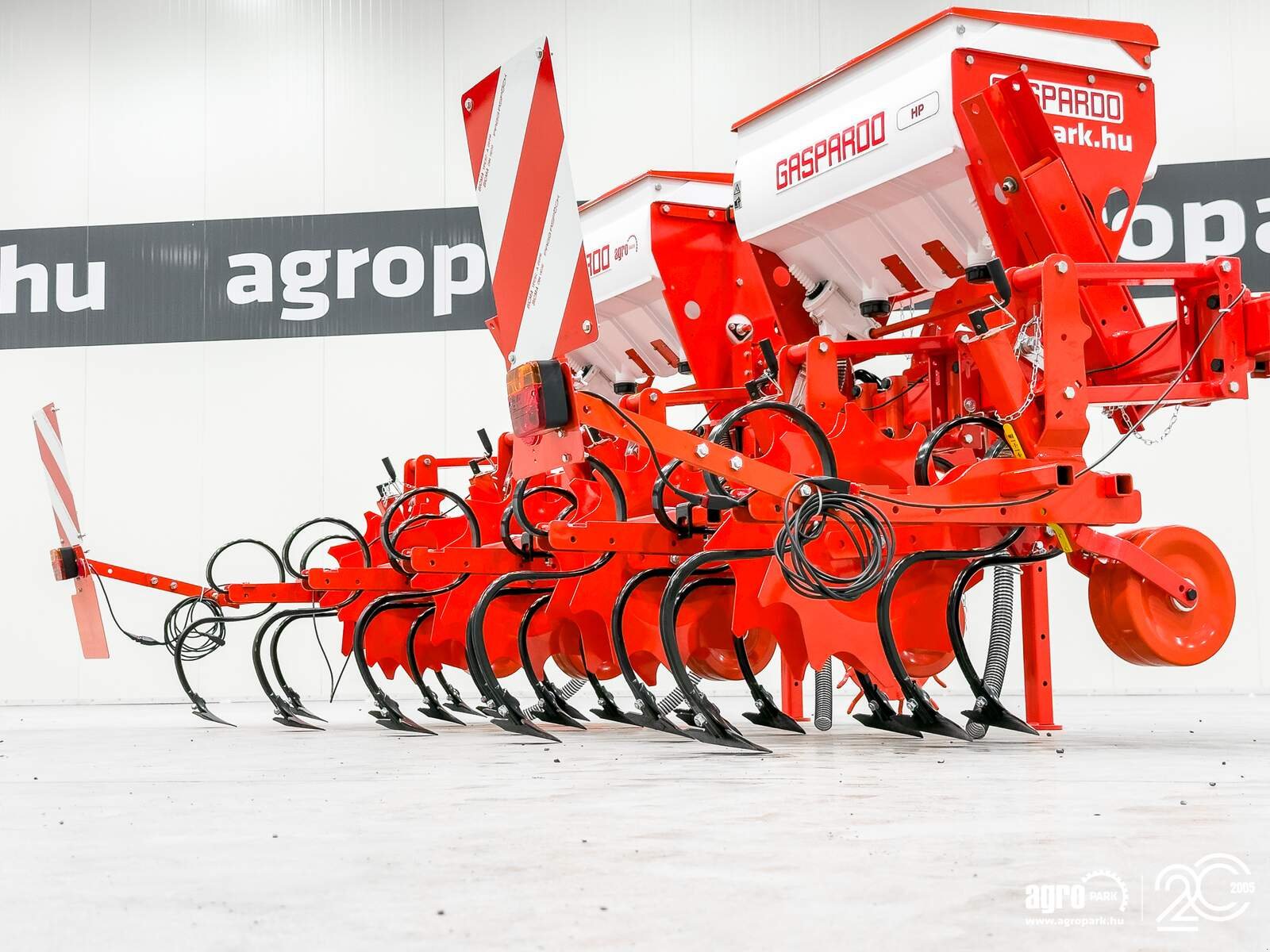 Federzinkengrubber του τύπου Maschio HP4 4-row inter-row cultivator, 2 x 160 l fertilizer hoppers, folding frame, Gebrauchtmaschine σε Csengele (Φωτογραφία 26)