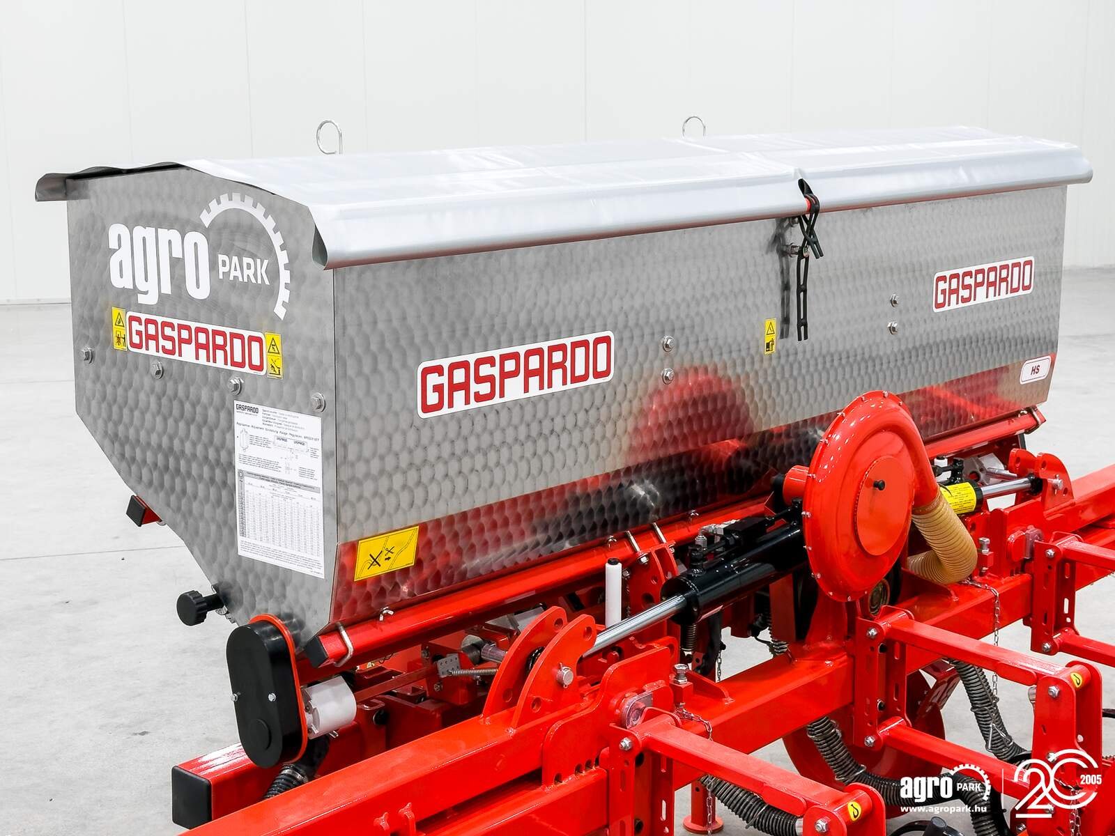 Federzinkengrubber of the type Maschio HS6 folding frame, 8-row inter-row cultivator, Gebrauchtmaschine in Csengele (Picture 11)