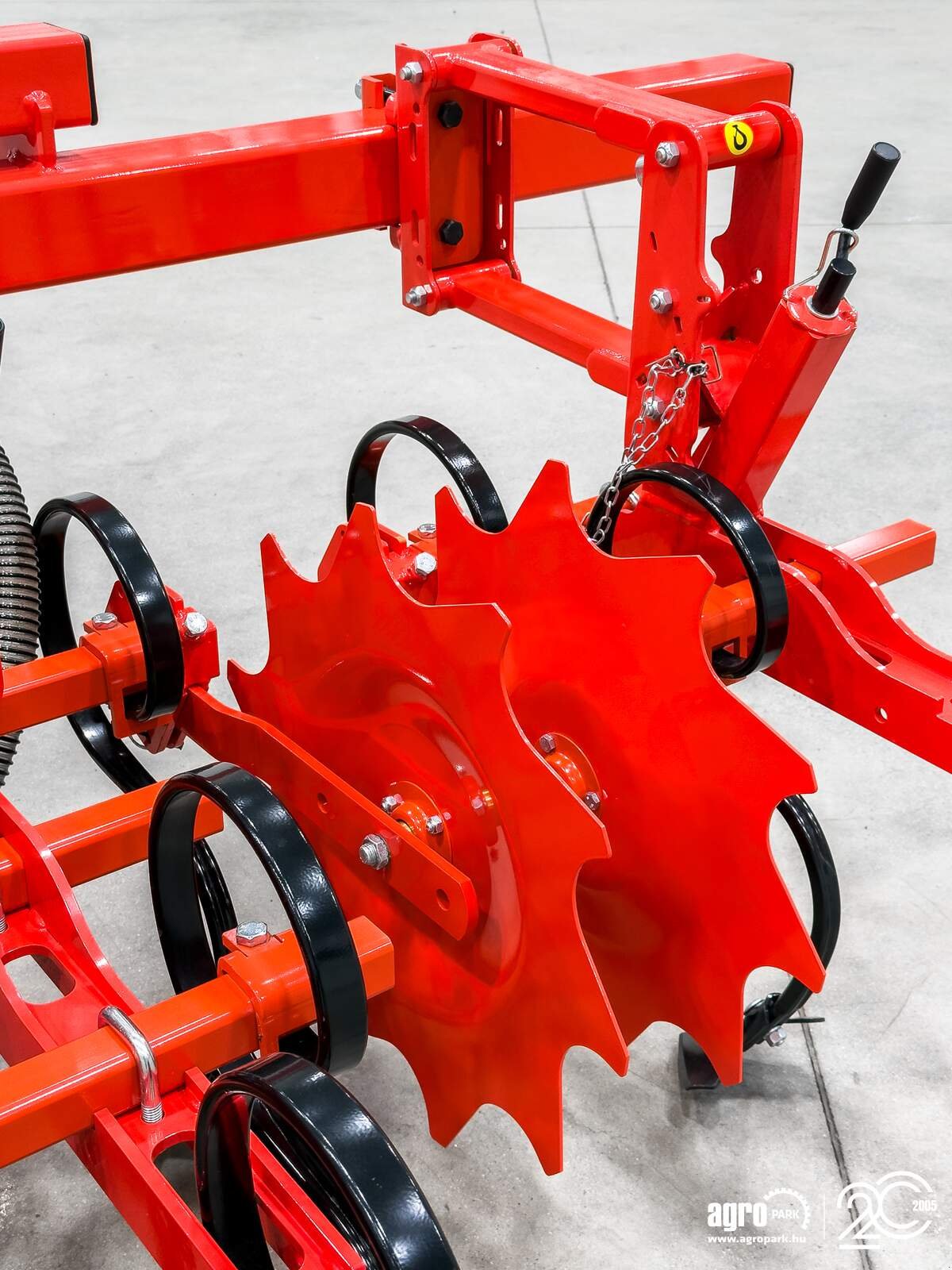 Federzinkengrubber of the type Maschio HS6 folding frame, 8-row inter-row cultivator, Gebrauchtmaschine in Csengele (Picture 20)