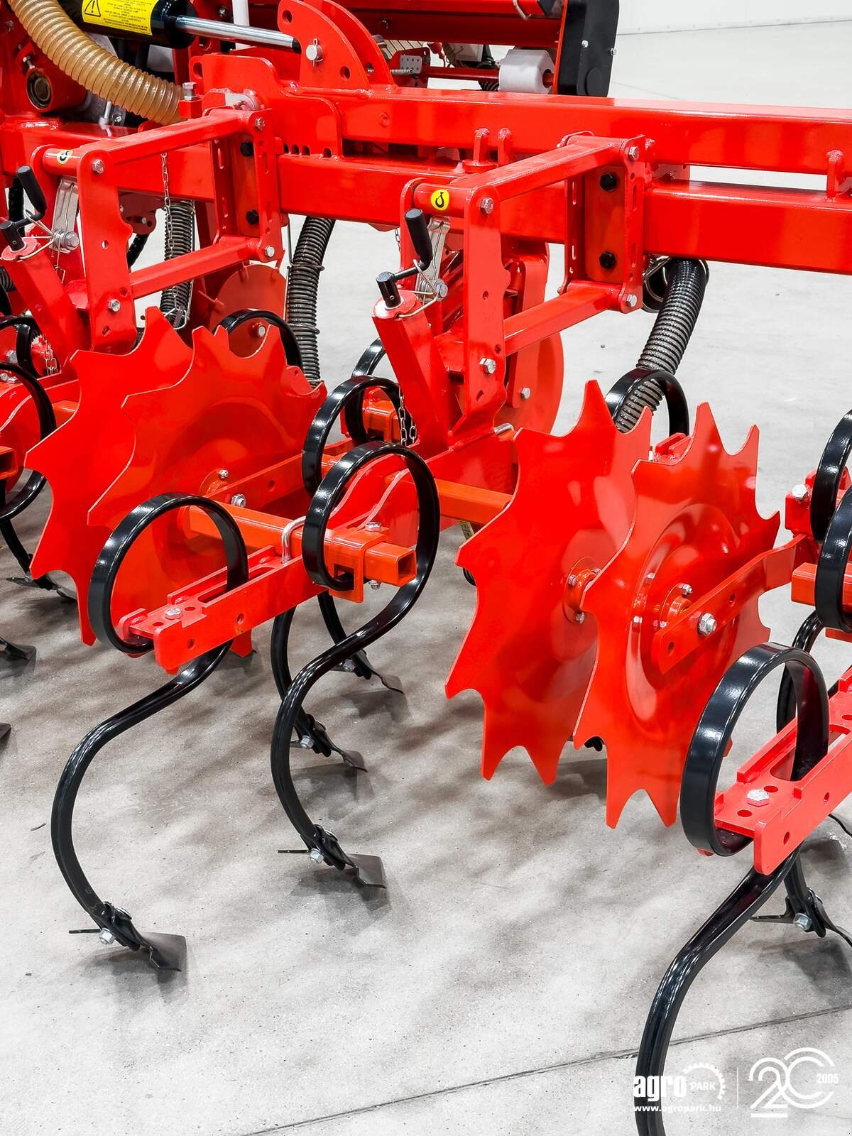 Federzinkengrubber of the type Maschio HS6 folding frame, 8-row inter-row cultivator, Gebrauchtmaschine in Csengele (Picture 24)