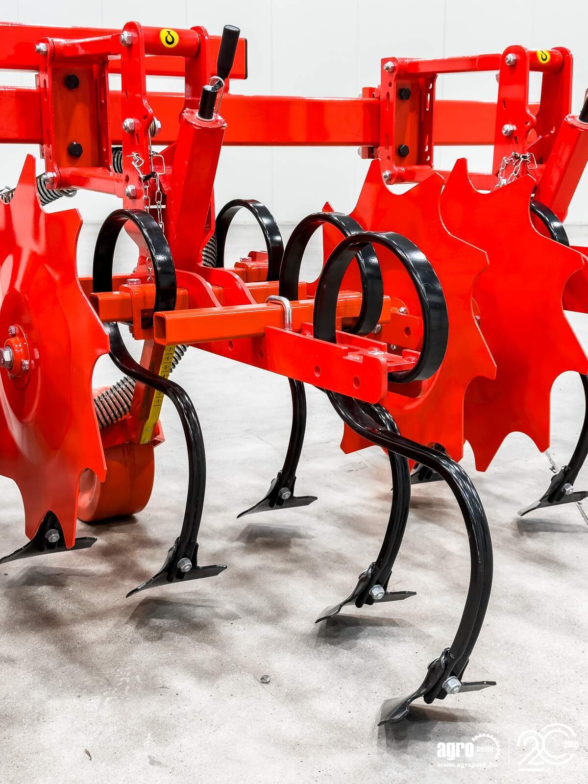 Federzinkengrubber of the type Maschio HS6 folding frame, 8-row inter-row cultivator, Gebrauchtmaschine in Csengele (Picture 26)