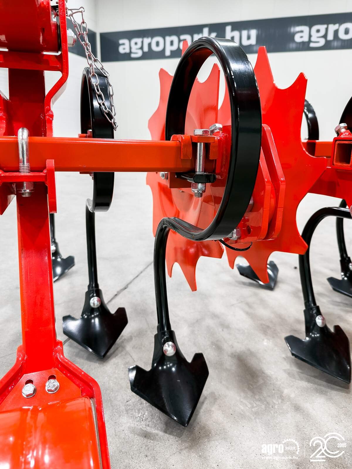 Federzinkengrubber of the type Maschio HS6 folding frame, 8-row inter-row cultivator, Gebrauchtmaschine in Csengele (Picture 27)