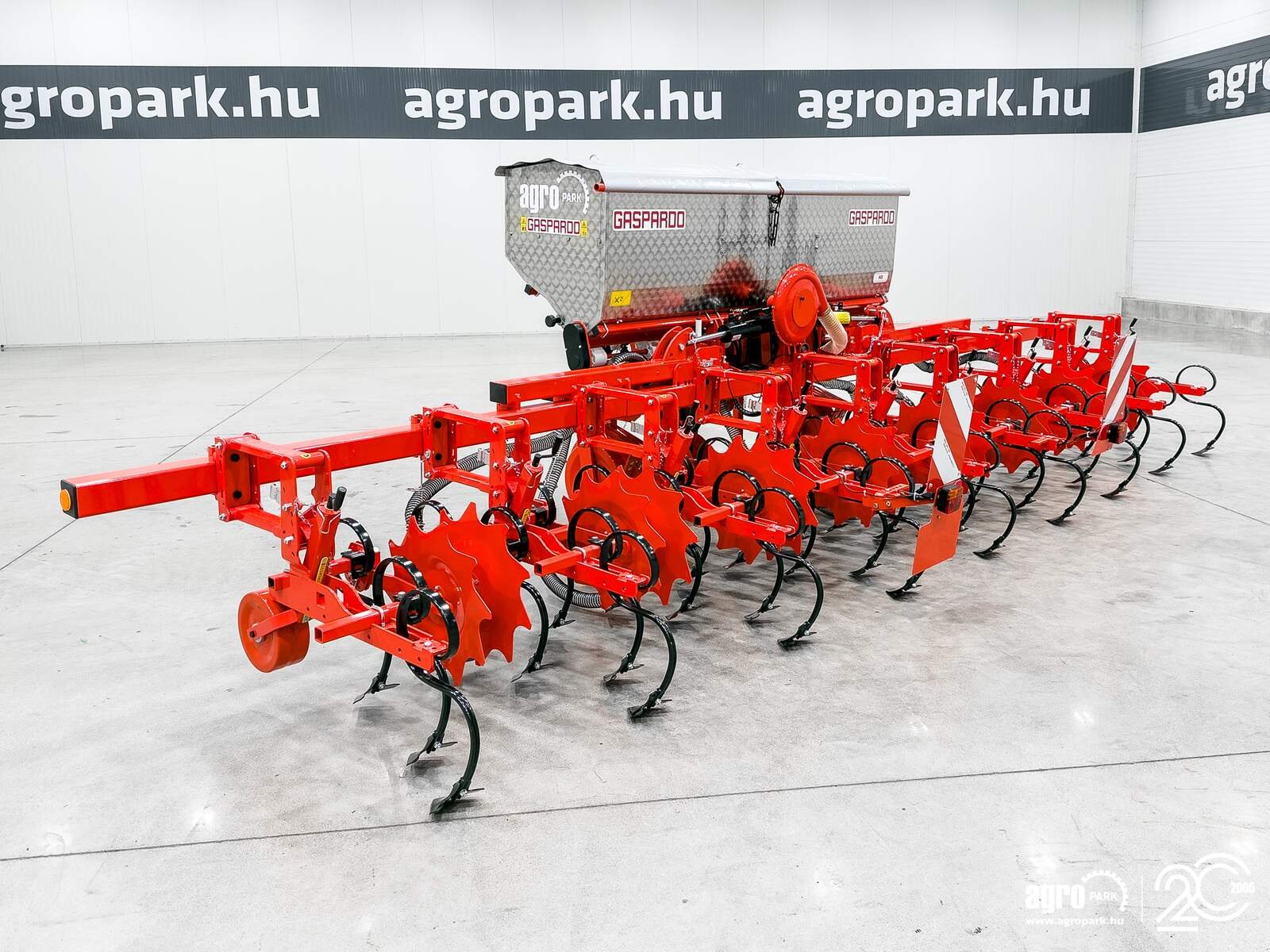 Federzinkengrubber του τύπου Maschio HS8 folding frame, 8-row inter-row cultivator, Gebrauchtmaschine σε Csengele (Φωτογραφία 2)
