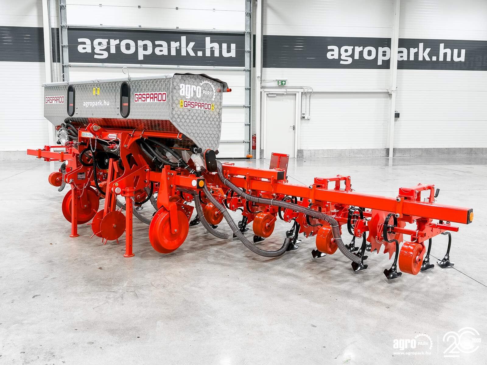 Federzinkengrubber του τύπου Maschio HS8 folding frame, 8-row inter-row cultivator, Gebrauchtmaschine σε Csengele (Φωτογραφία 3)