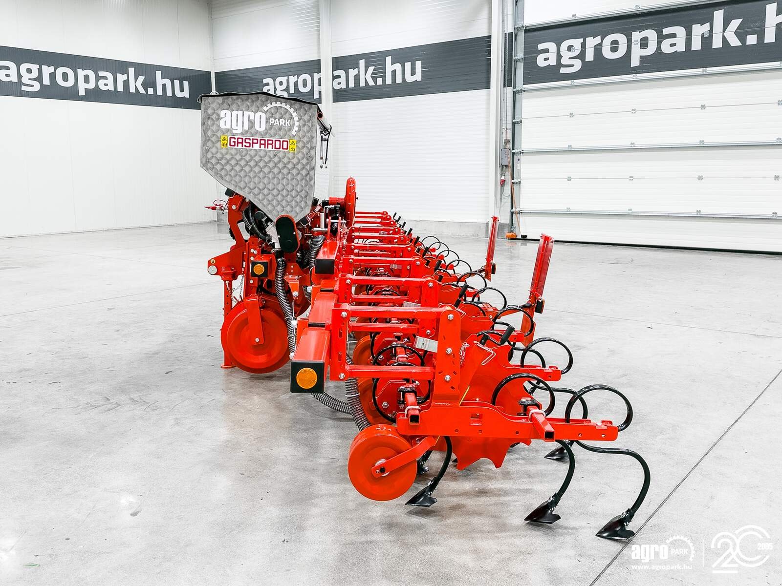Federzinkengrubber του τύπου Maschio HS8 folding frame, 8-row inter-row cultivator, Gebrauchtmaschine σε Csengele (Φωτογραφία 8)