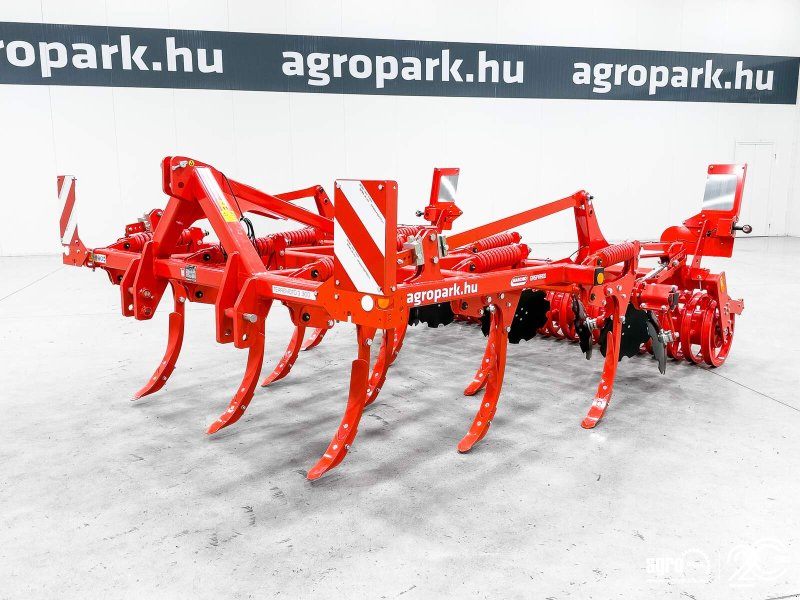 Federzinkengrubber van het type Maschio Terremoto 3 300 cultivator with 3 m working width and fixed frame, NON-STOP spring tine safety system, 25 cm working depth, U-profile roller, Gebrauchtmaschine in Csengele (Foto 1)