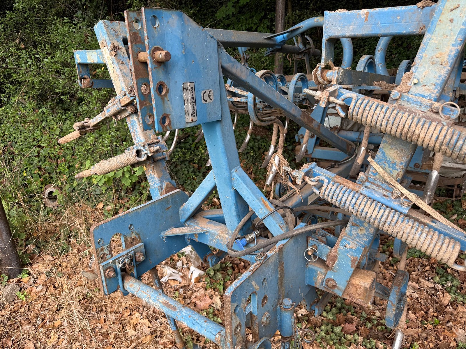 Federzinkengrubber del tipo Rabe Federzinkenegge, Gebrauchtmaschine In Büchenbach (Immagine 2)