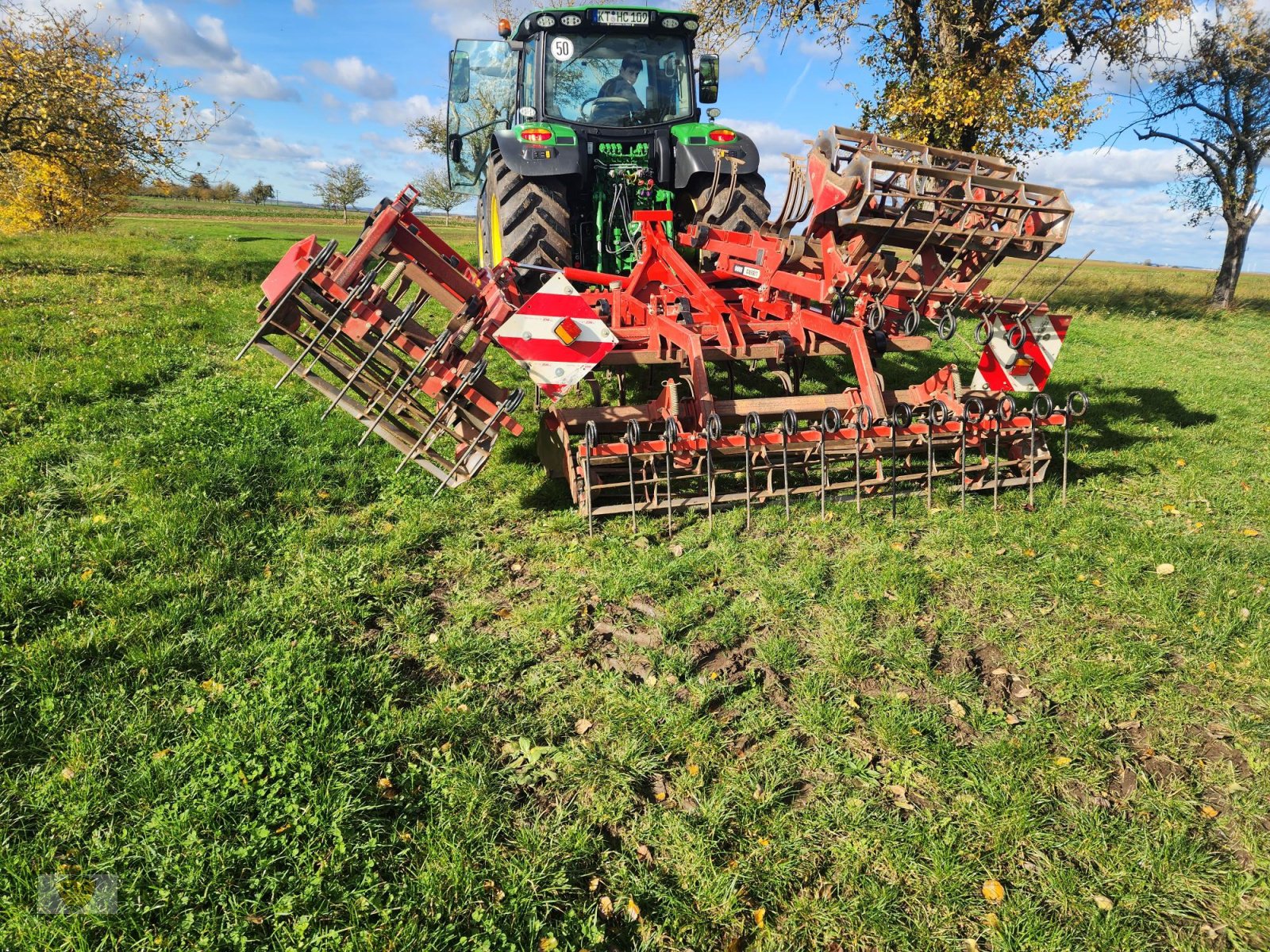 Federzinkengrubber del tipo Sauerburger Libero 5000, Gebrauchtmaschine In Willanzheim (Immagine 8)