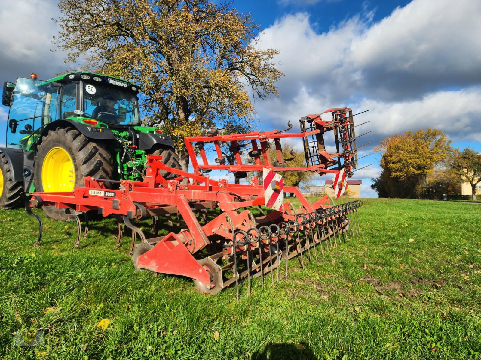 Federzinkengrubber del tipo Sauerburger Libero 5000, Gebrauchtmaschine In Willanzheim (Immagine 10)