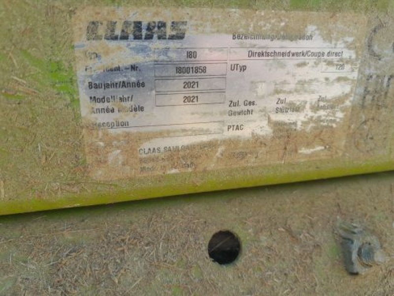 Feldhäcksler Pick-up des Typs CLAAS DIRECT DISC 600 P, Gebrauchtmaschine in Belleville sur Meuse (Bild 2)